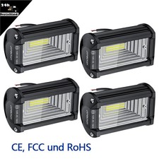 4 LED Arbeitsscheinwerfer 72W